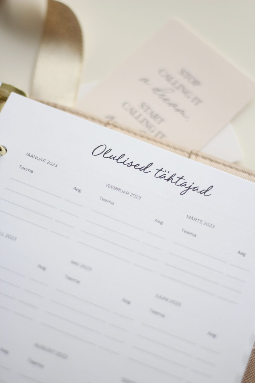 Vnitřní strany do diáře Happy Calendar 2027 - vertikální - Obrázek 6