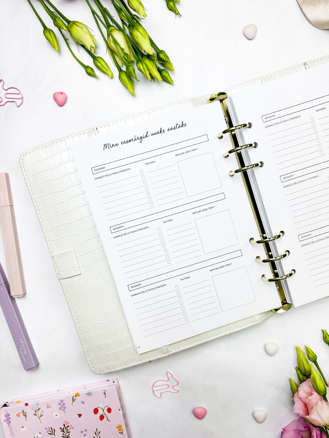 Vnitřní strany do diáře Happy Calendar 2027 - vertikální - Obrázek 4