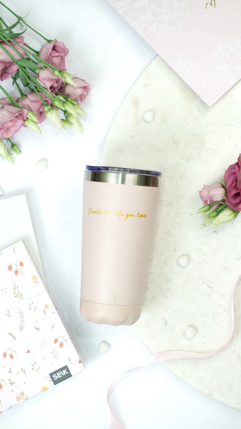 SEIK Termohrnek - Create the life you love (350 ml)