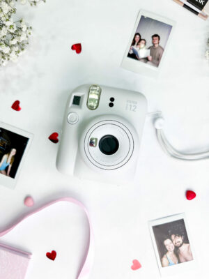 Instantní fotoaparát – Instax Mini 12 Fujifilm – bílý