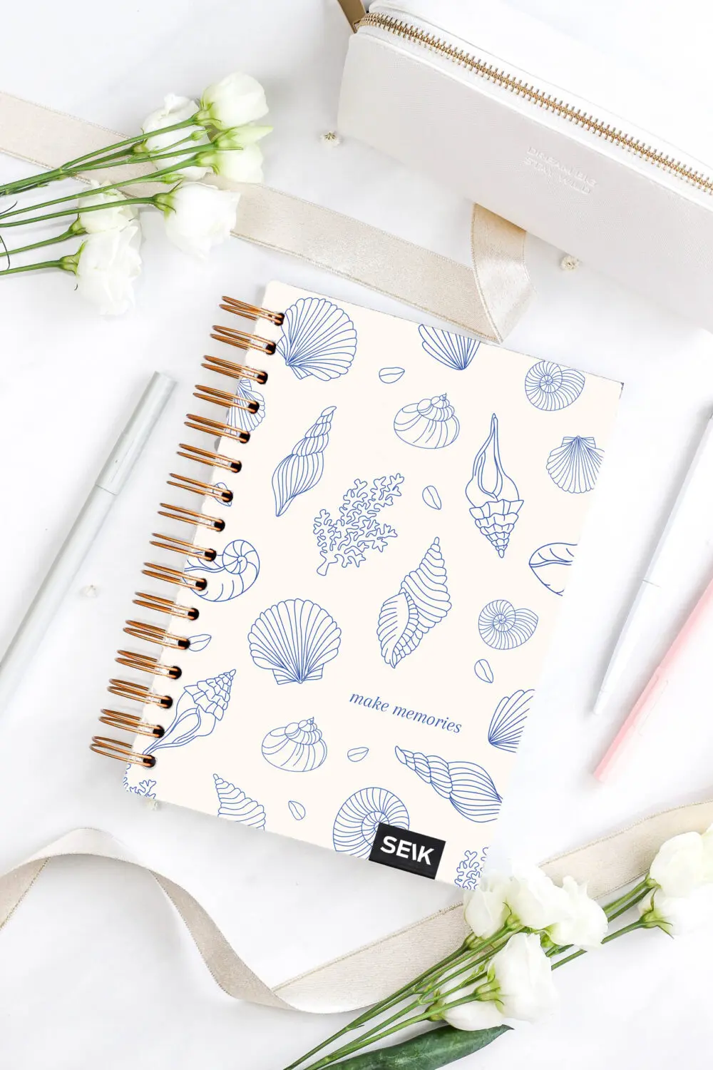 Bullet journal/zápisník s tečkami (pevné desky) - make memories