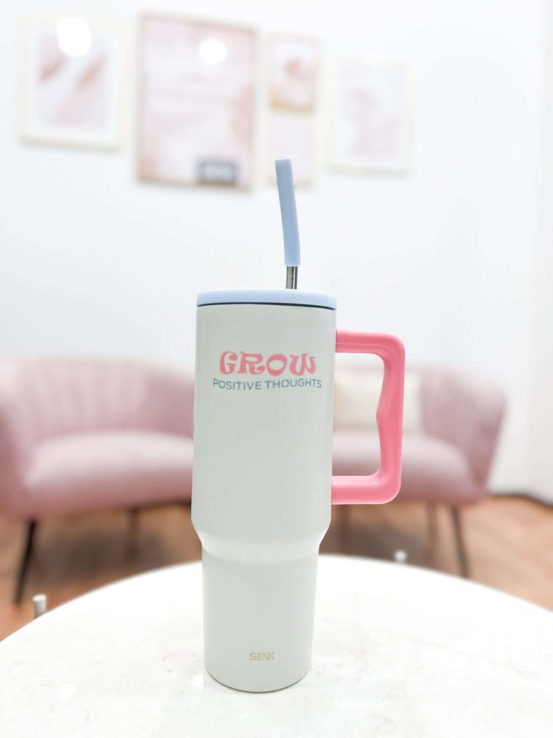 Tumbler - Láhev na vodu - Grow positive thoughts 1200 ml