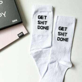 Sportovní ponožky - Get shit done (unisex 35-46)