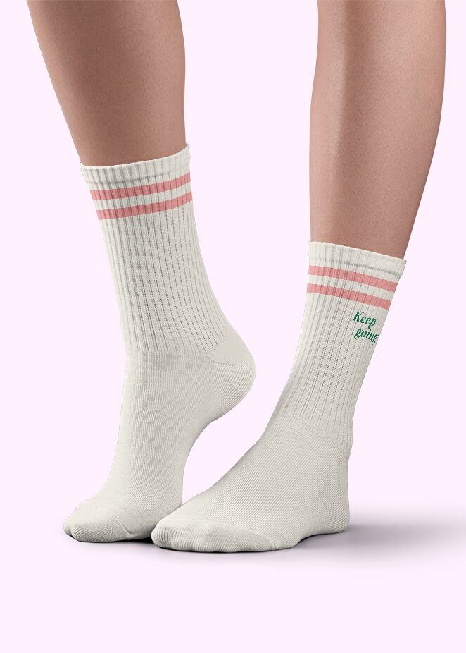 Sportovní ponožky - keep going (unisex 35-46)