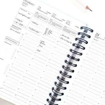 Vnitřní strany do diáře Happy Calendar 2027 - vertikální